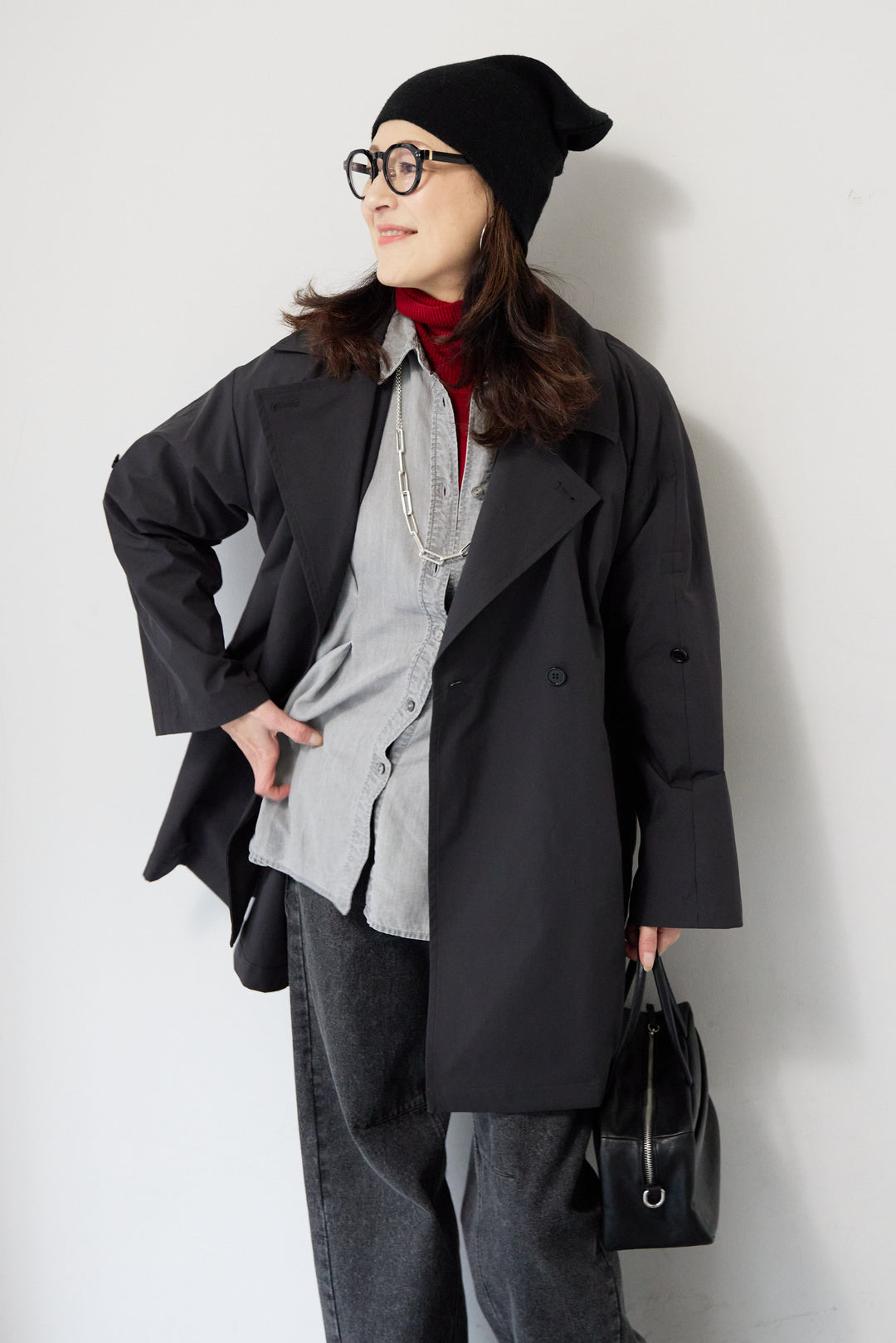 撥水サーブルクロスジャケット