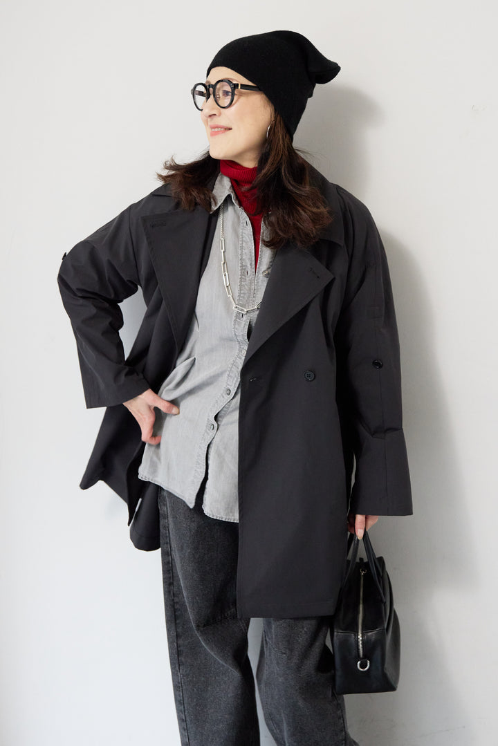 撥水サーブルクロスジャケット