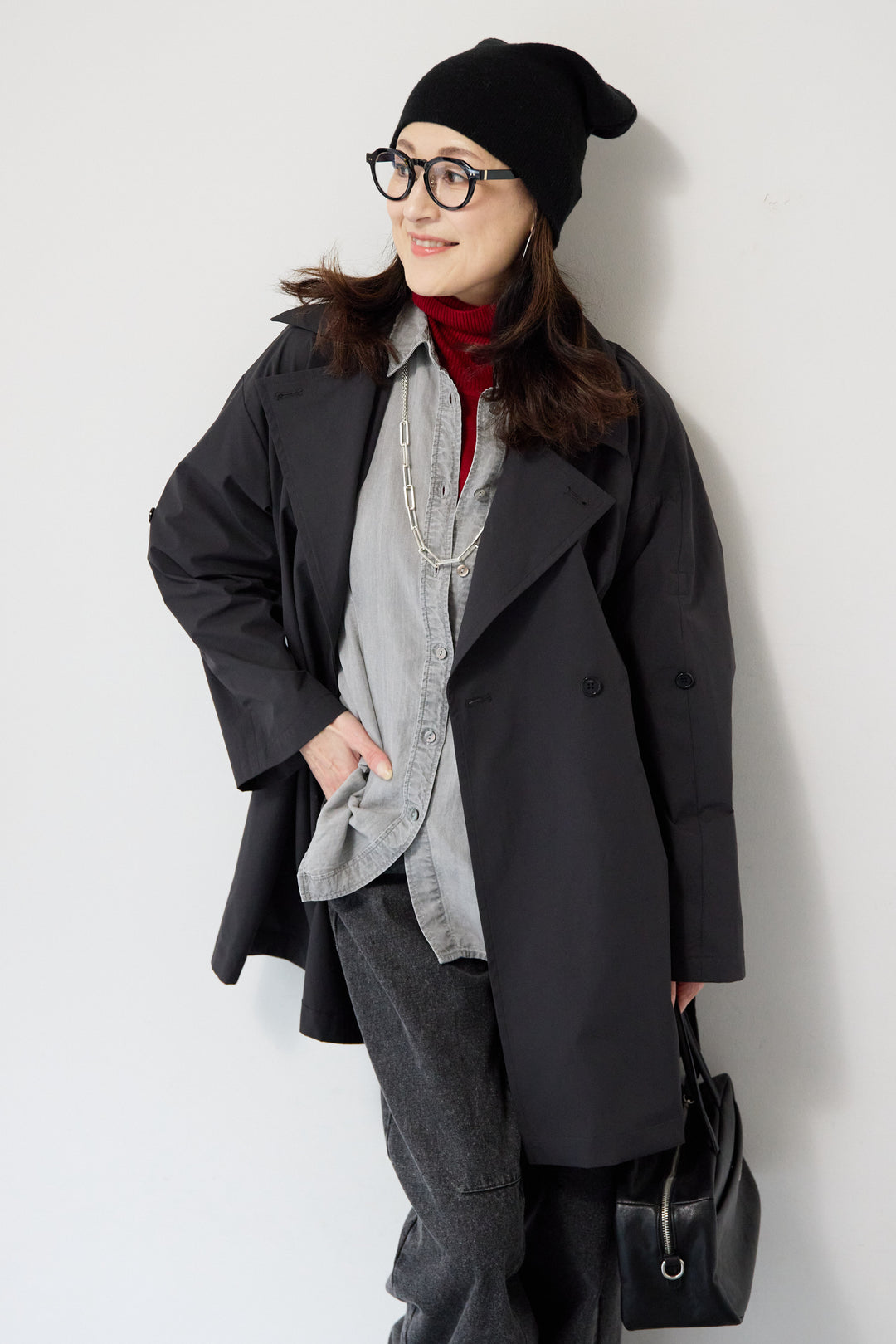 撥水サーブルクロスジャケット