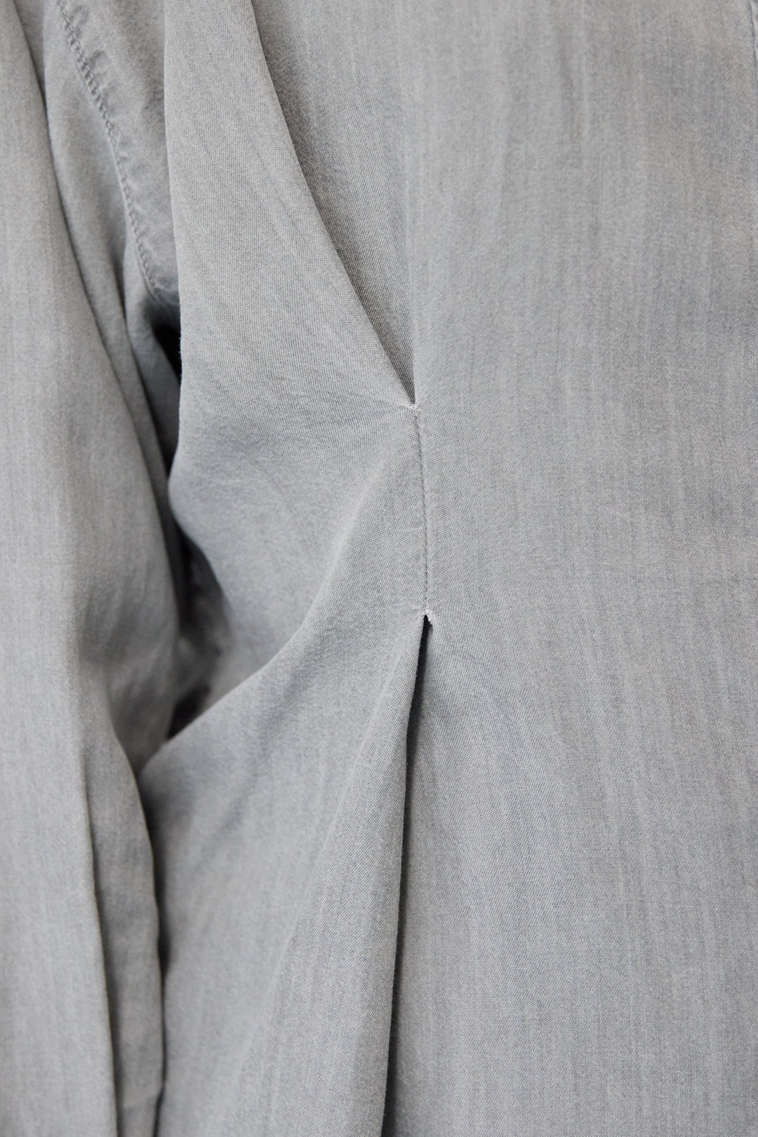 テンセルデニムタックシャツ