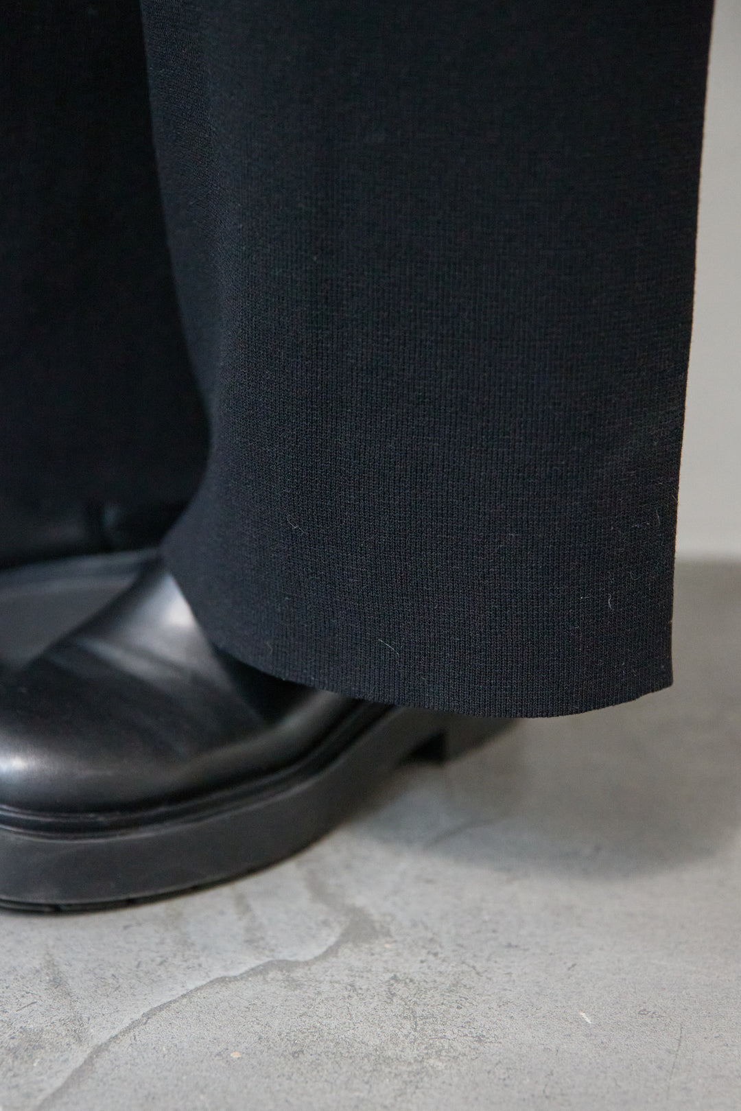 ニットカーディガン＋ニットパンツ