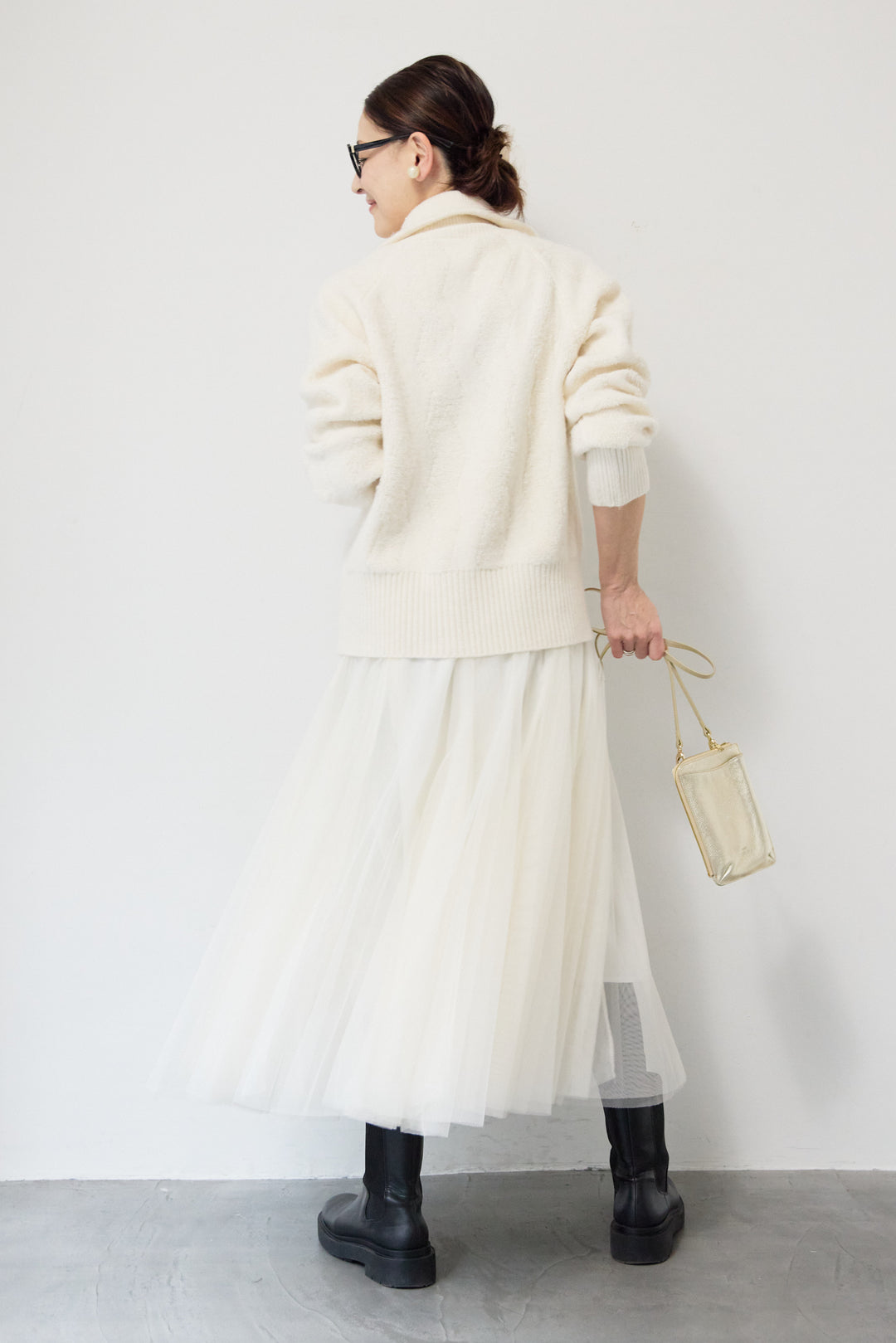 チュールスカート