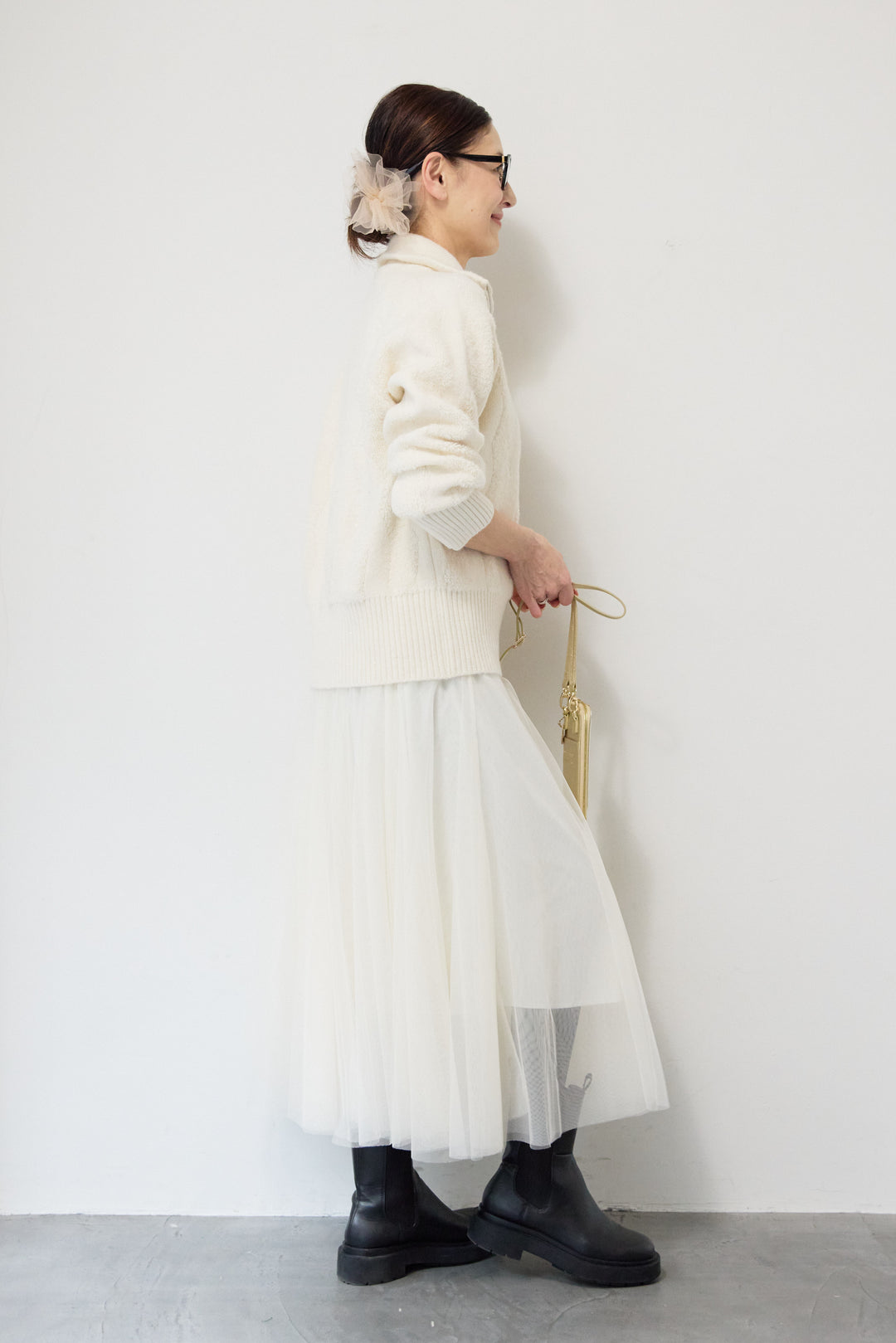 チュールスカート