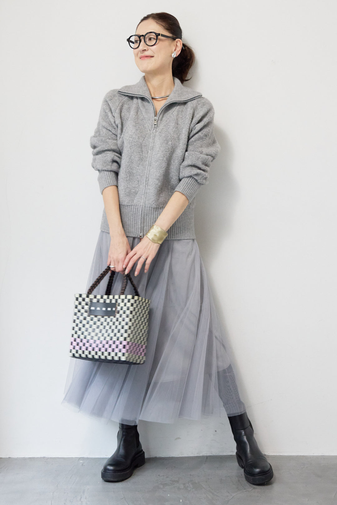 チュールスカート