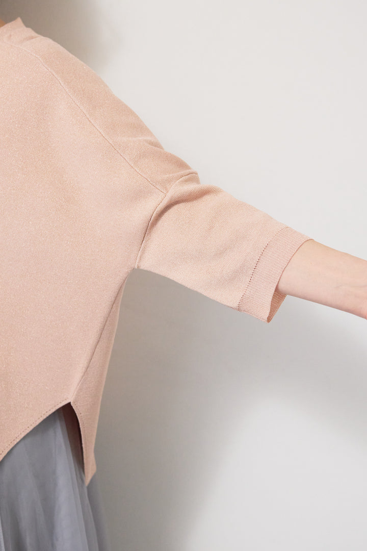 [SET]ウォッシャブルサラッとラメカーディガン+チュールスカート(2set)