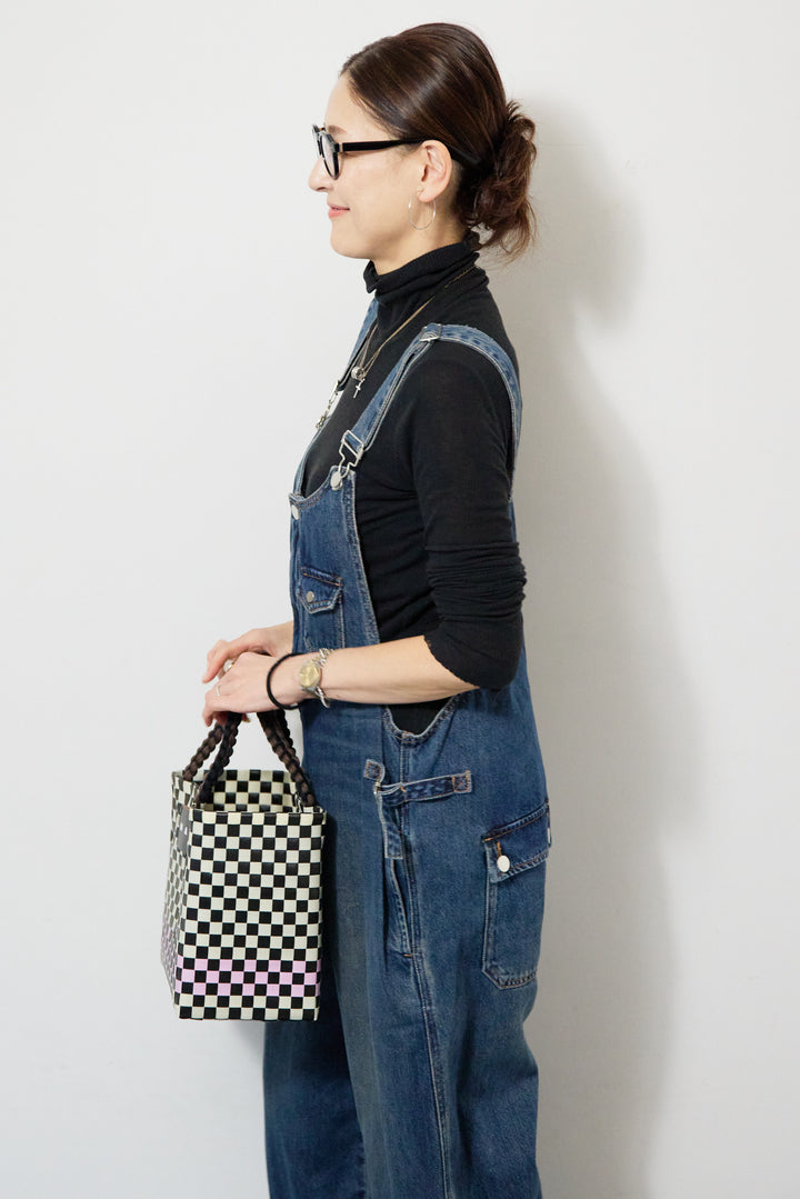 ワークテイストデニムオールインワン