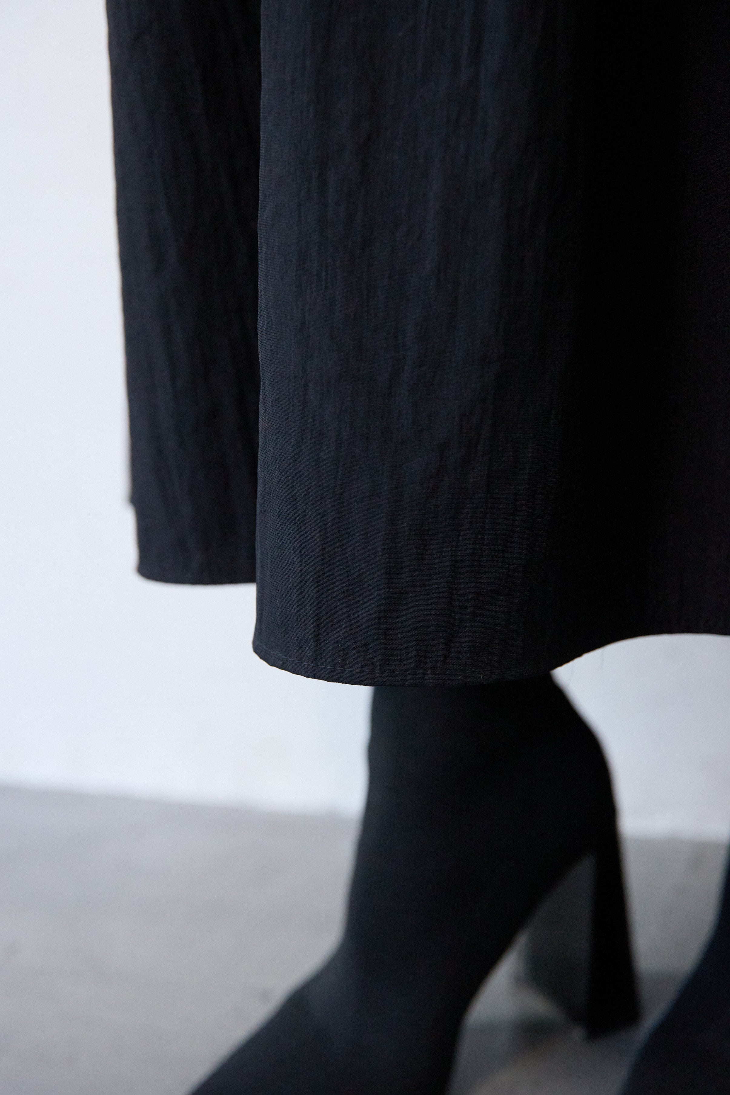 異素材ドッキングギャザーワンピース – plusotoha