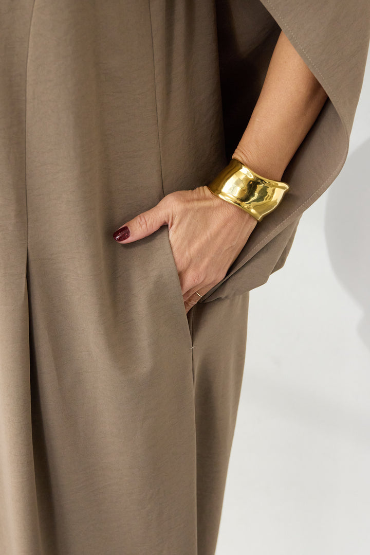 [SET]ケープマントオールインワン+ふんわり裏起毛タートルネック(2set)