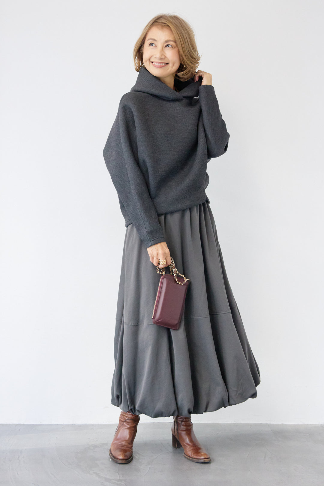 エアリーバルーン ロングスカート