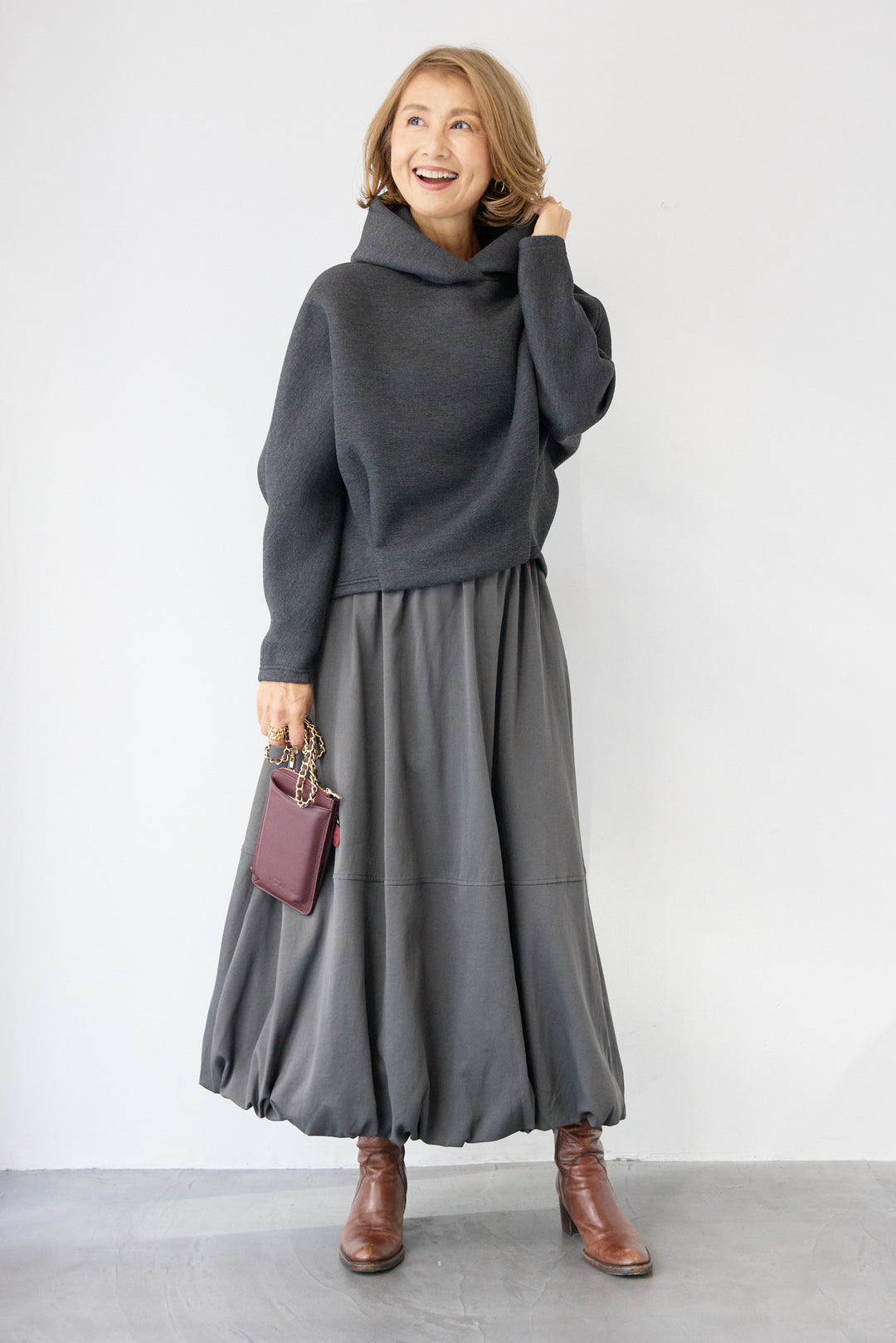 エアリーバルーン ロングスカート