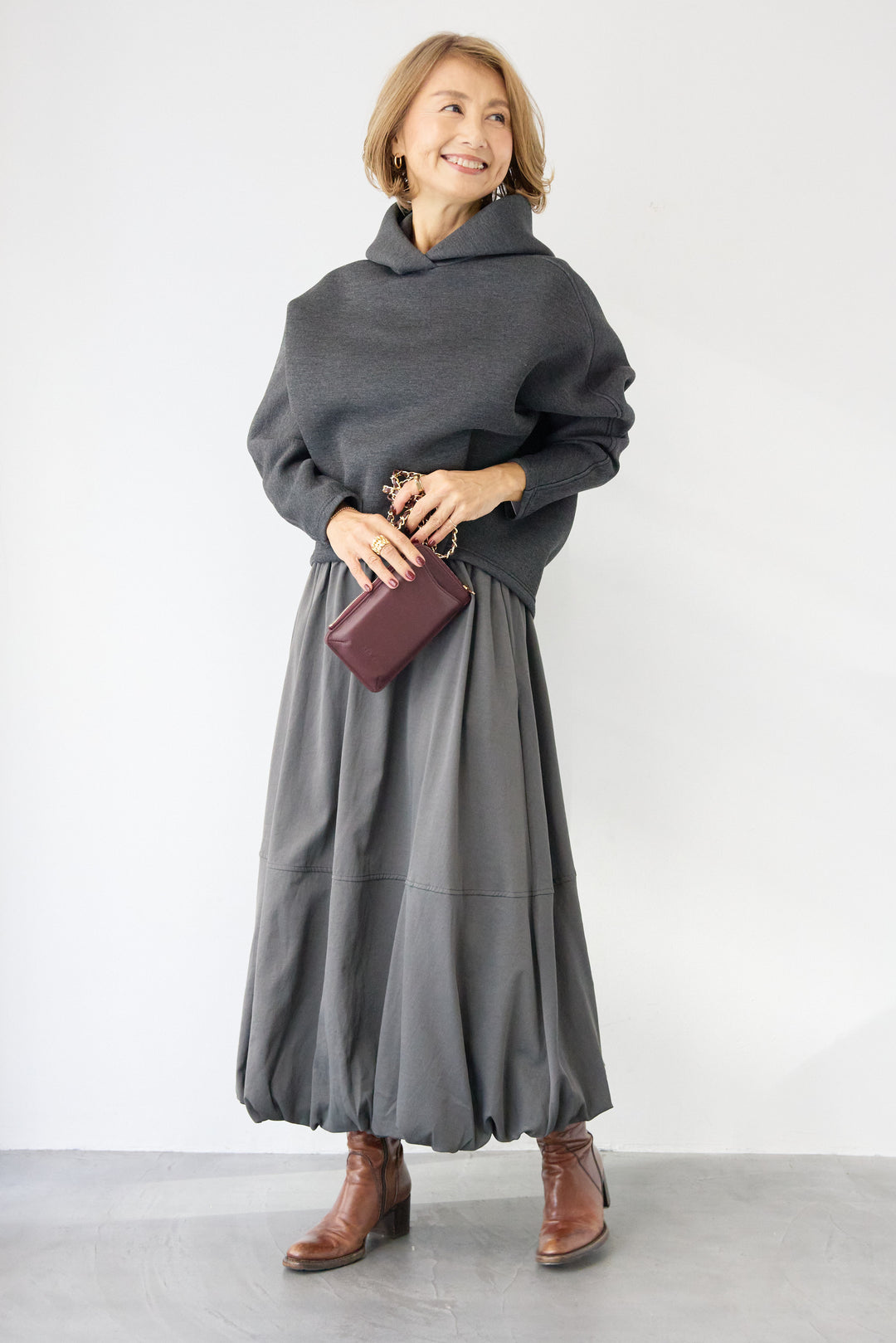 エアリーバルーン ロングスカート