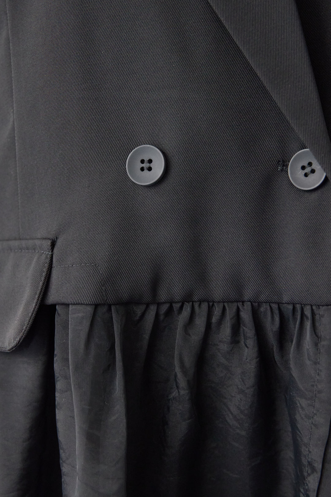 オーガンジードッキングロングベスト