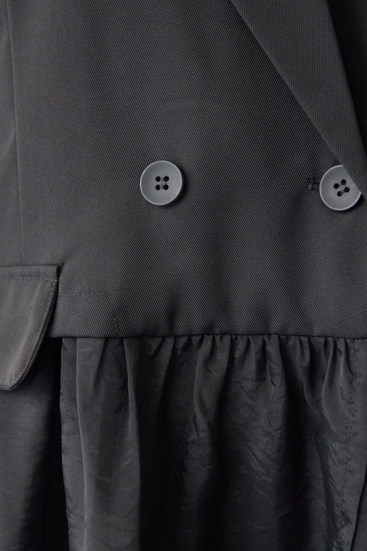 オーガンジードッキングロングベスト