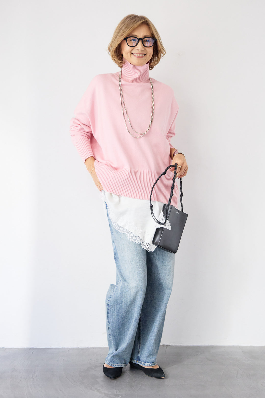 アシメレースキャミソール