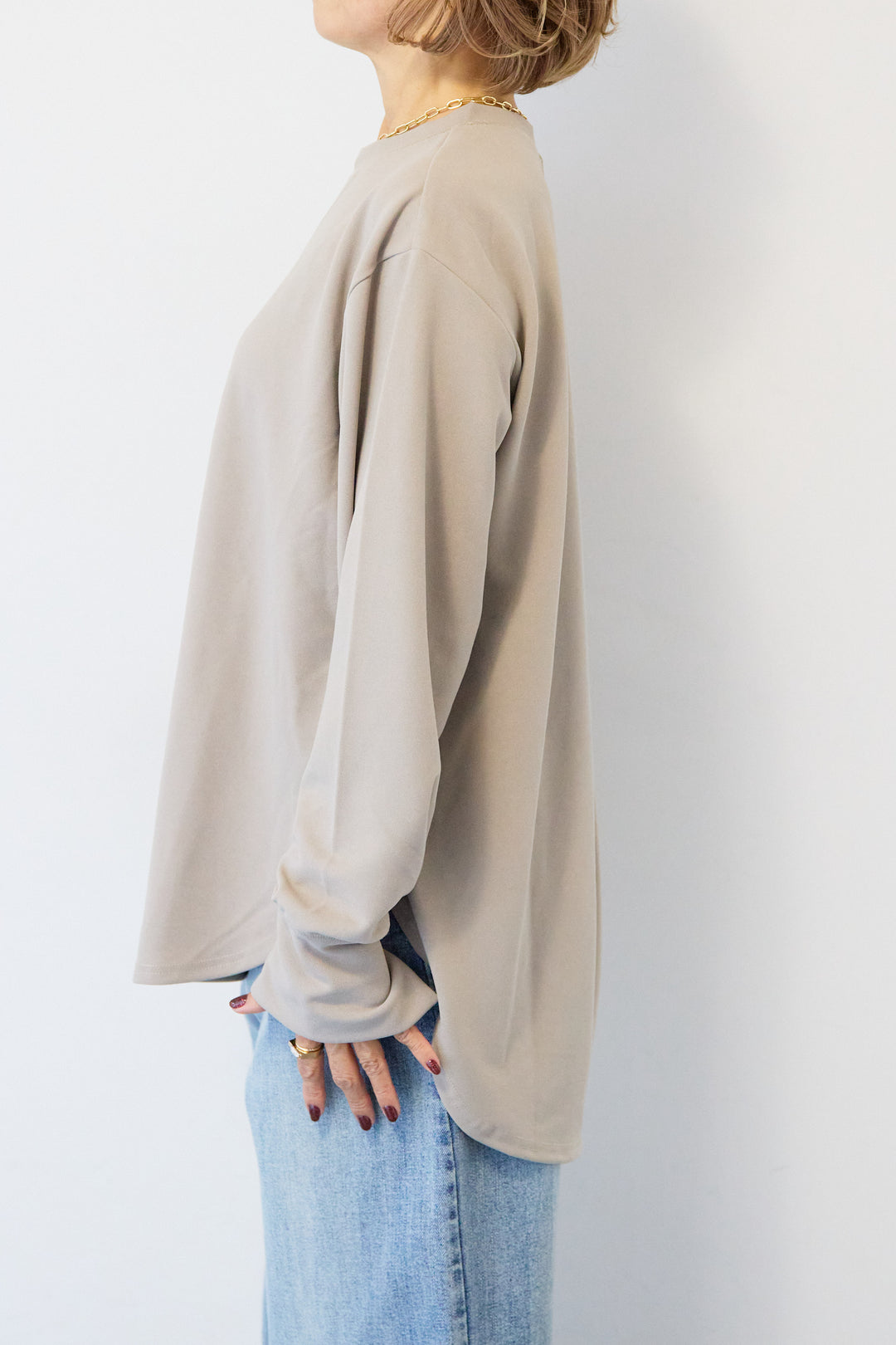 ストレッチプルオーバー