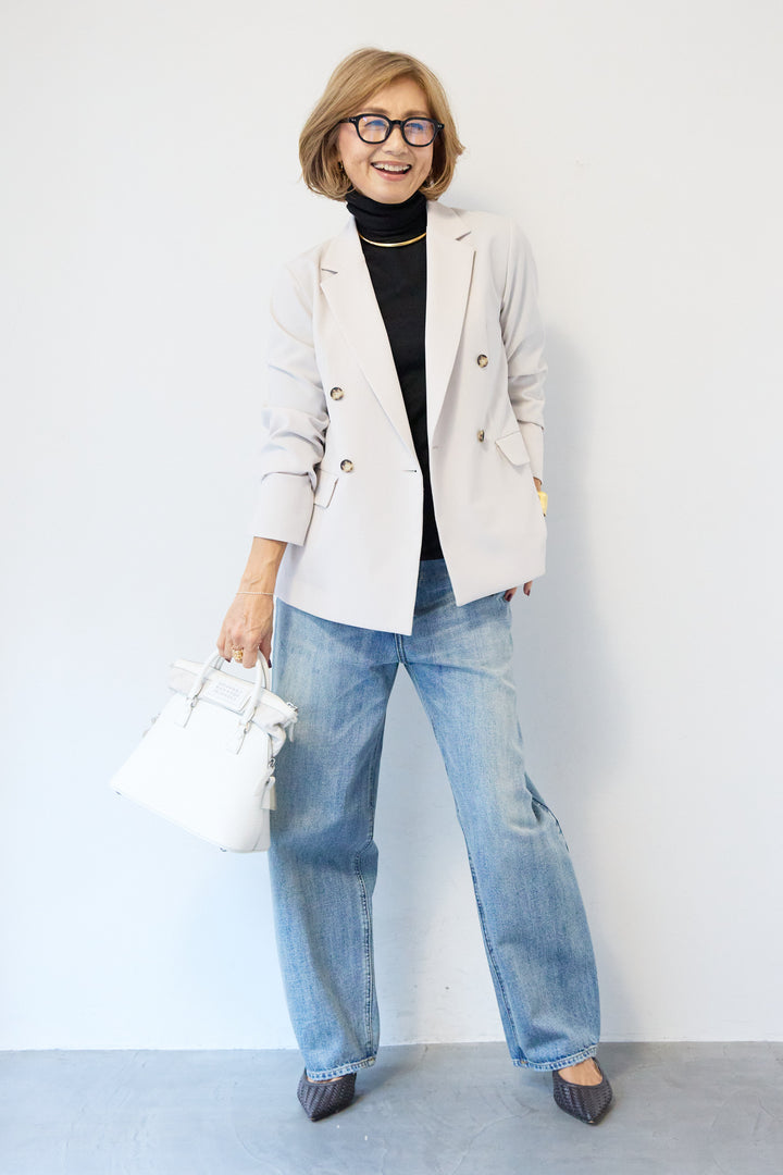 バーズアイ ダブルジャケット