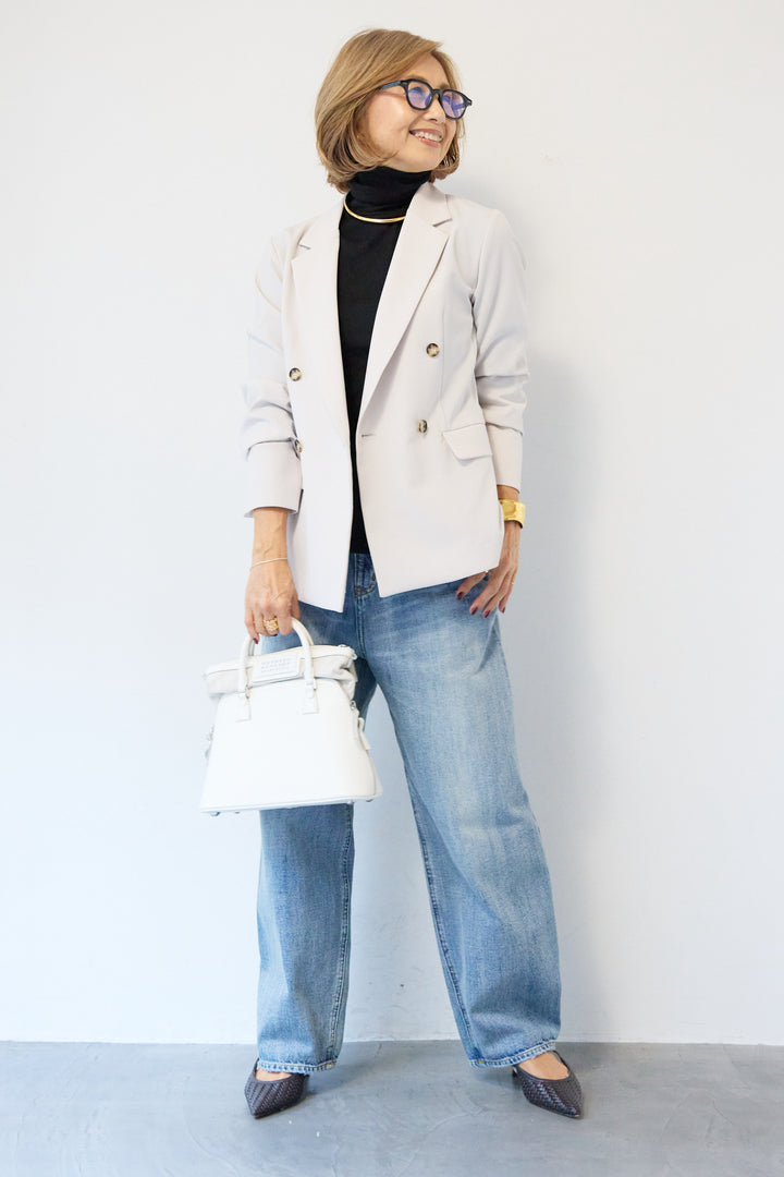 バーズアイ ダブルジャケット