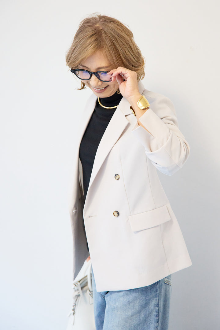 バーズアイ ダブルジャケット