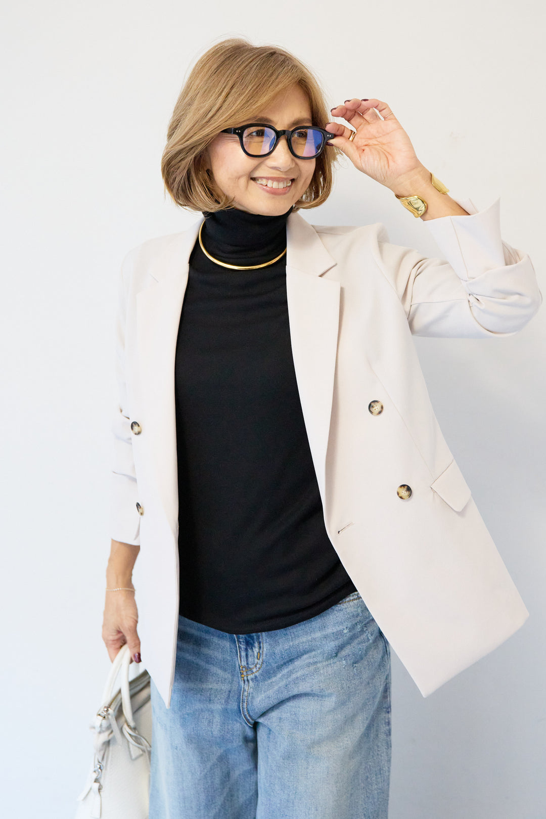 バーズアイ ダブルジャケット