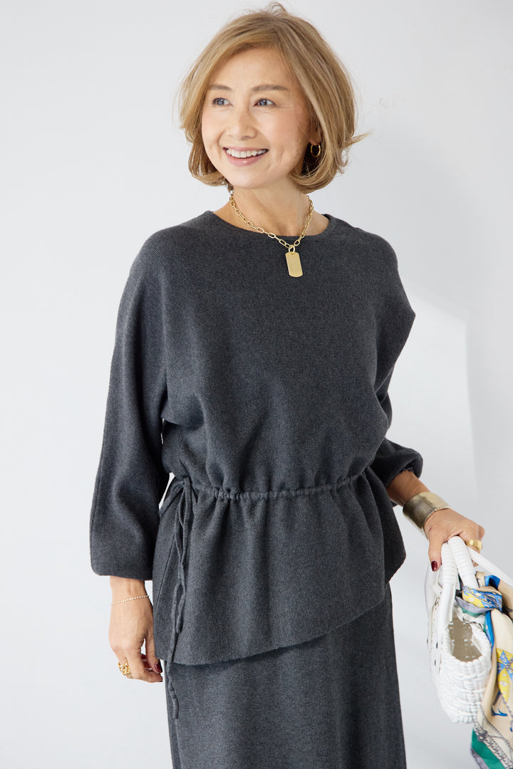 ウエストマーク・ペプラムセットアップ