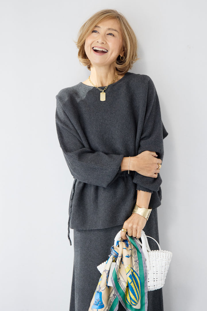 ウエストマーク・ペプラムセットアップ