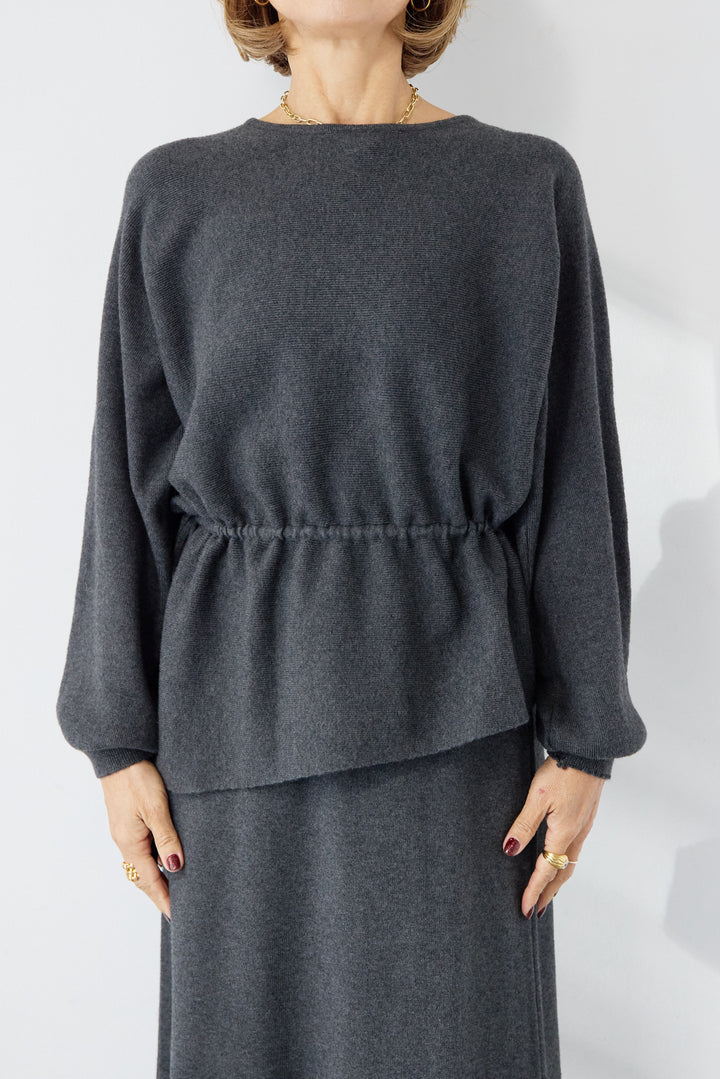 ウエストマーク・ペプラムセットアップ