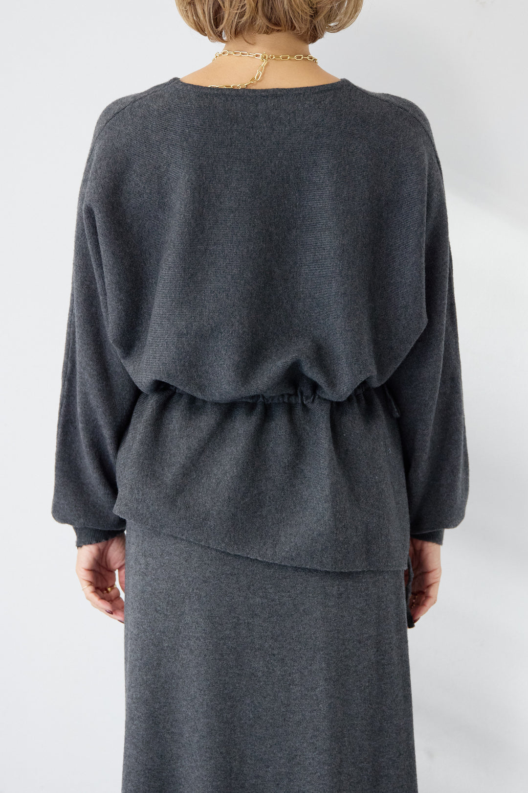 ウエストマーク・ペプラムセットアップ