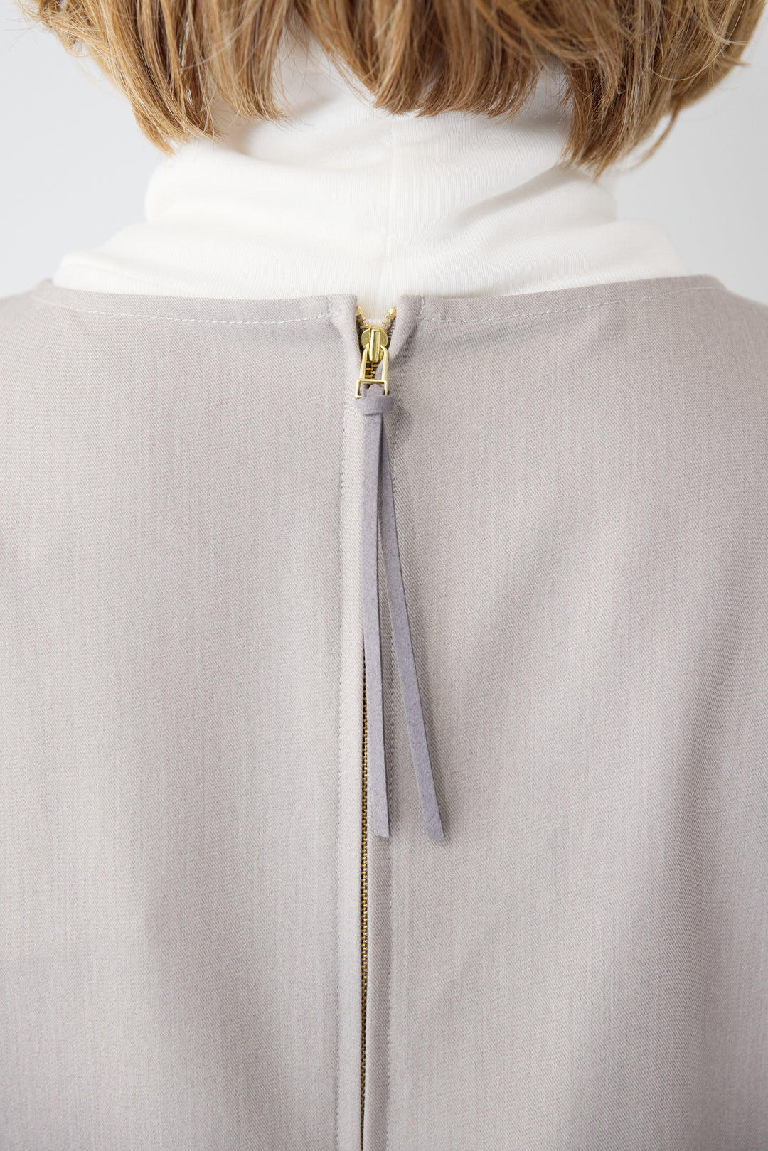 [SET]ウエストタブ・フロントタックサロペット+ふんわり裏起毛タートルネック(2set)