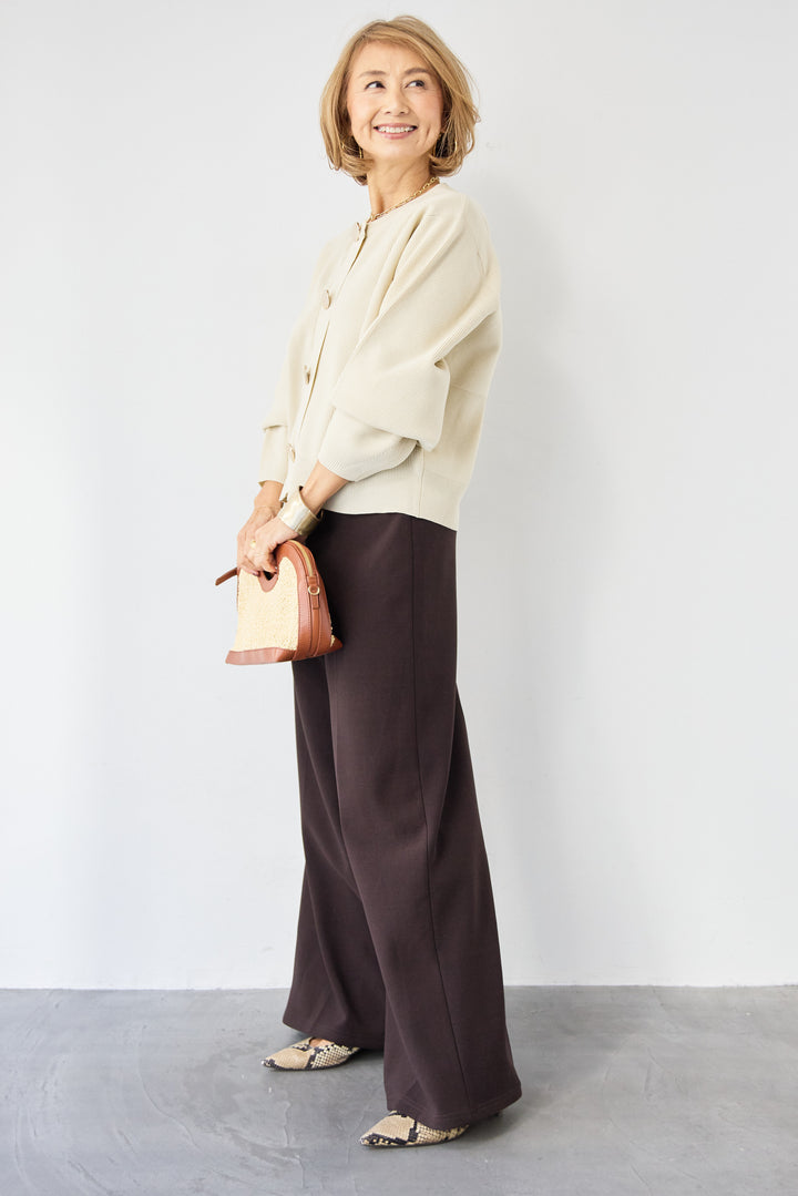 モダンメタルボタン・カーディガン