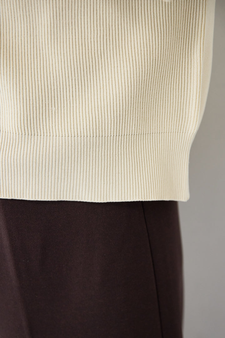 モダンメタルボタン・カーディガン