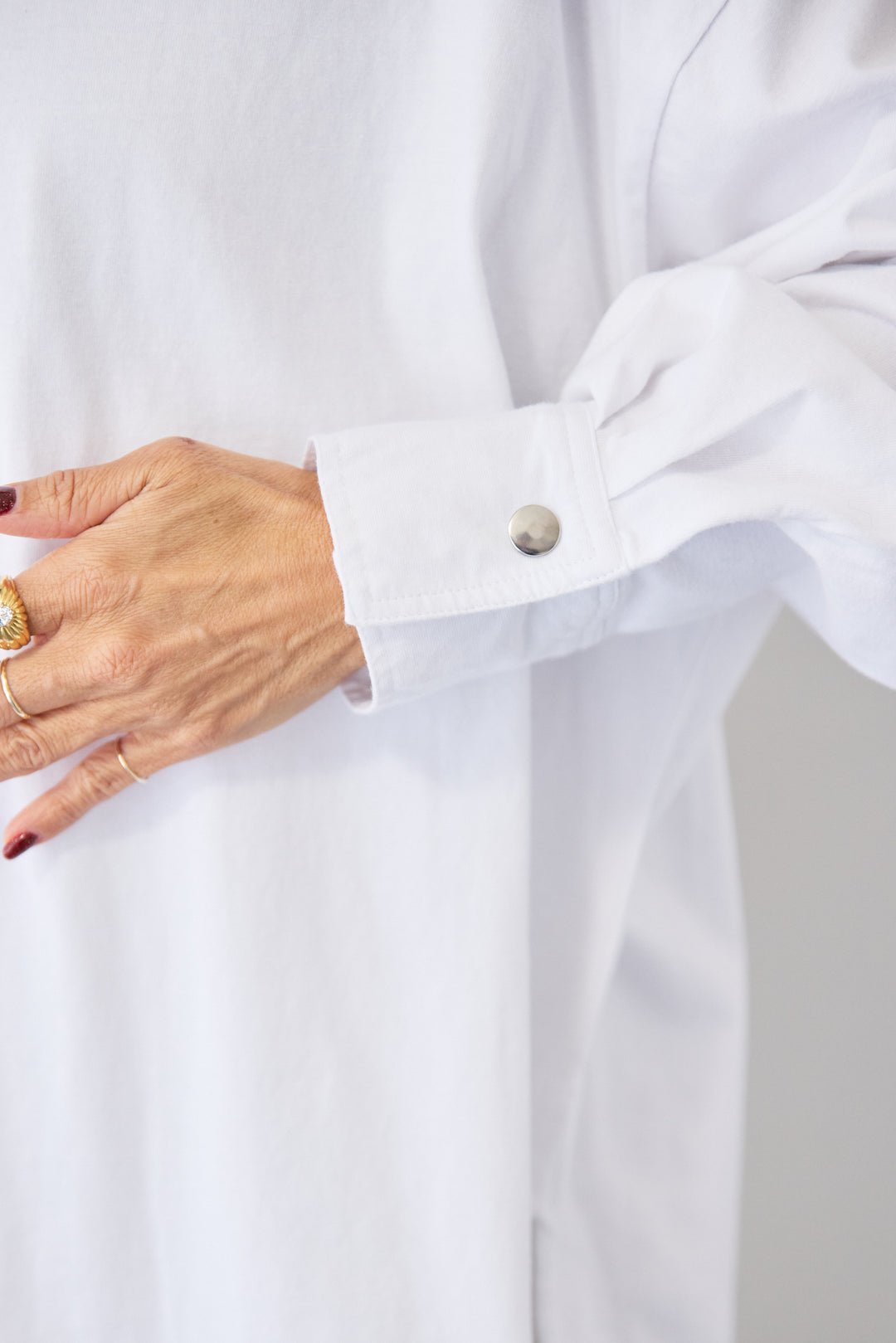 カフススリーブ・オーバーサイズ プルオーバーカットソー