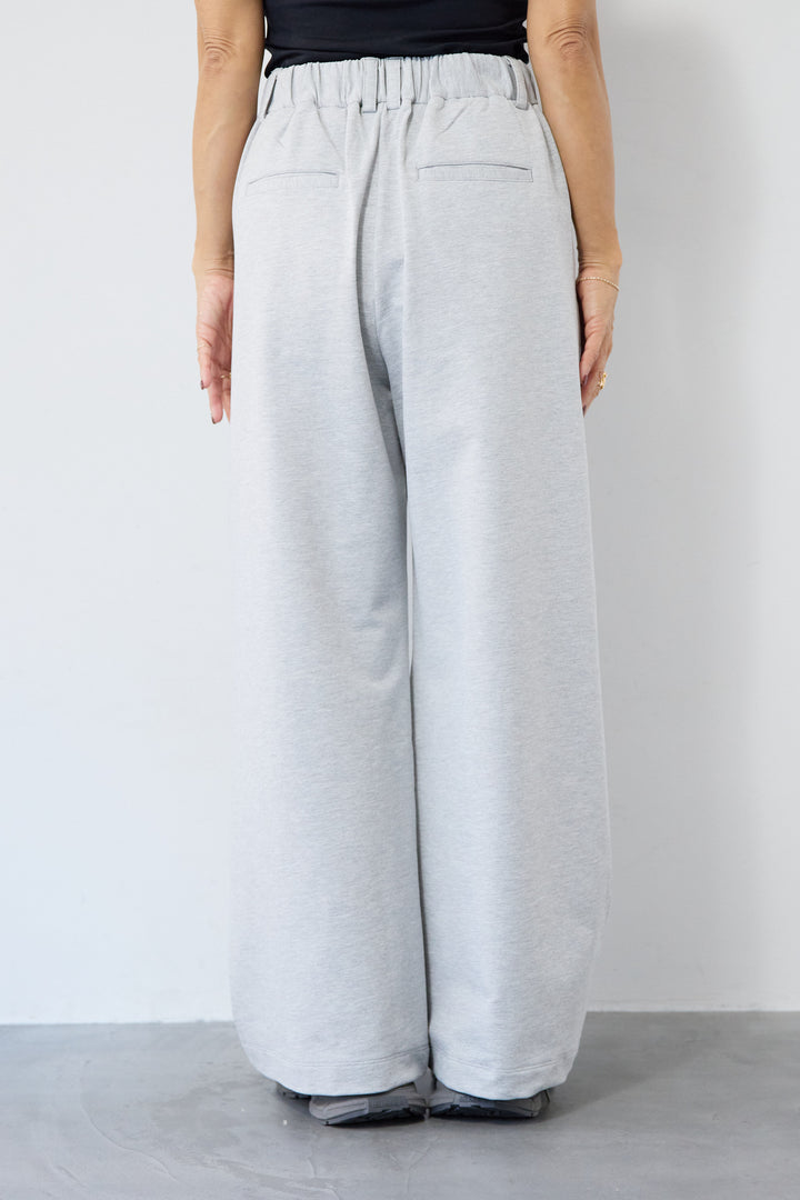 ジャージー・2タックワイドパンツ