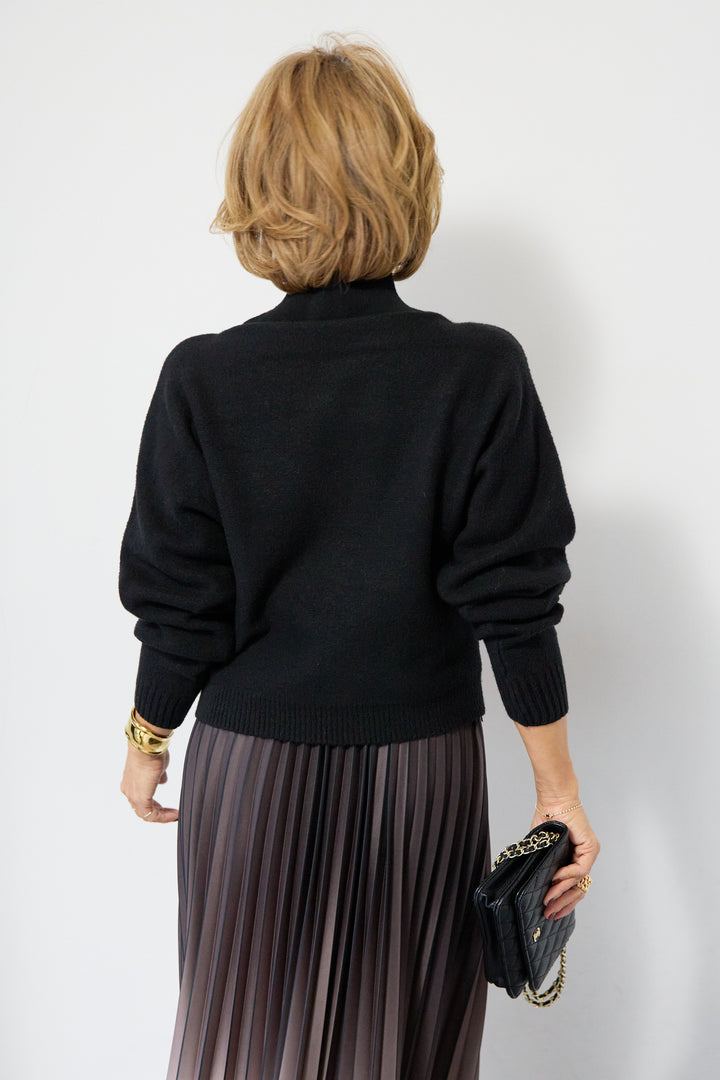 2WAYレイヤードニット