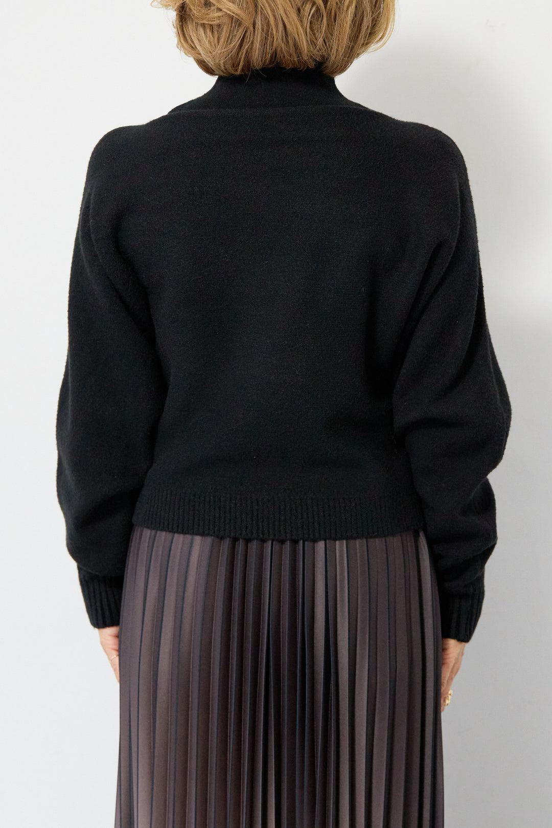 2WAYレイヤードニット