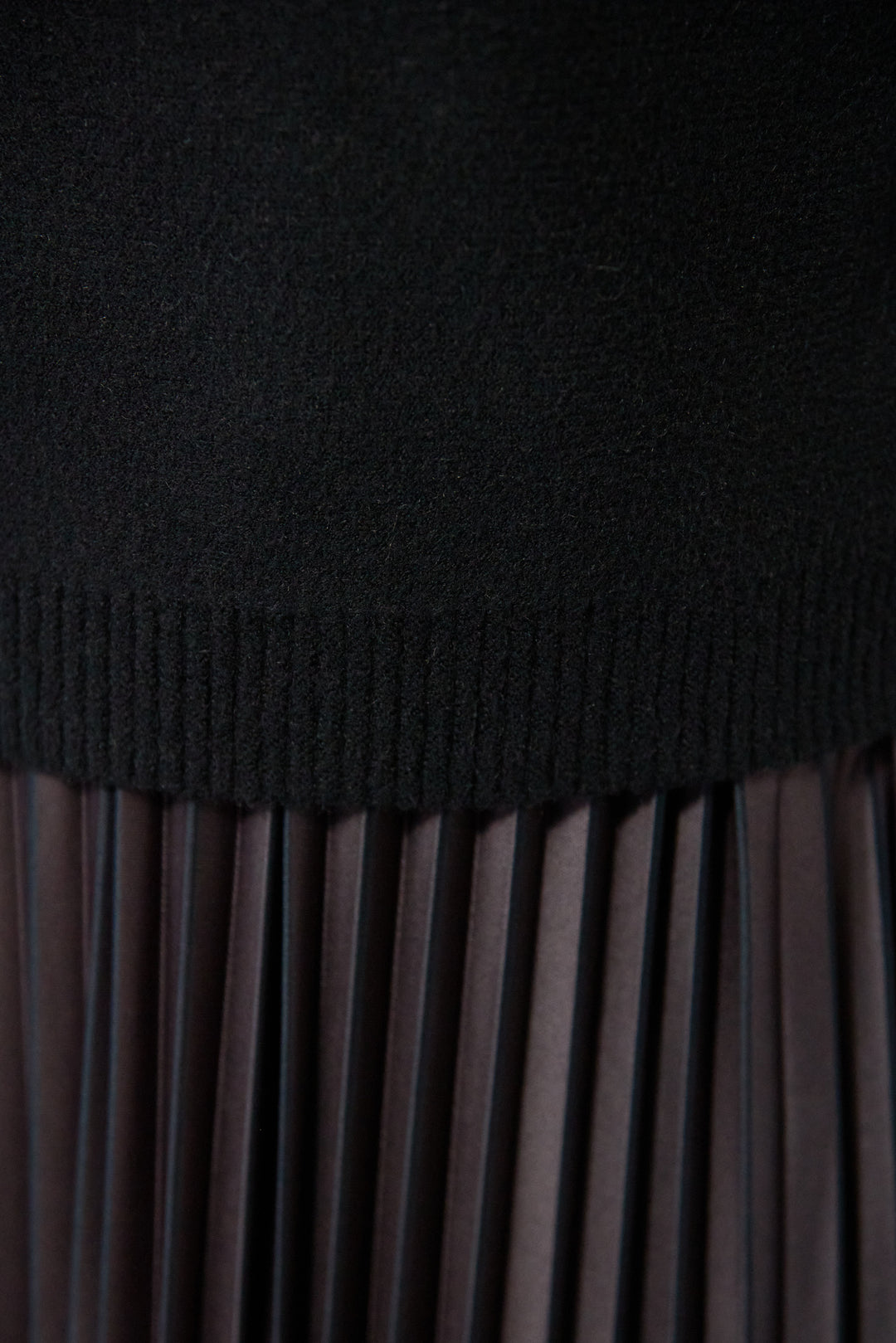 2WAYレイヤードニット