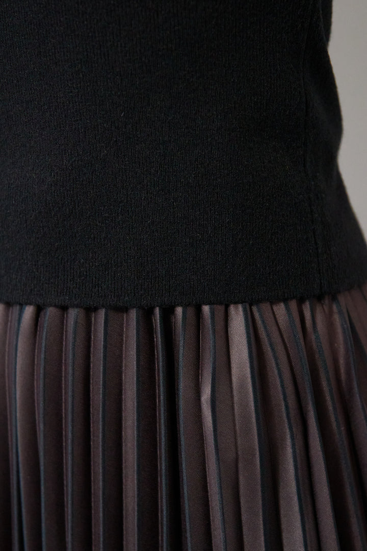 2WAYレイヤードニット