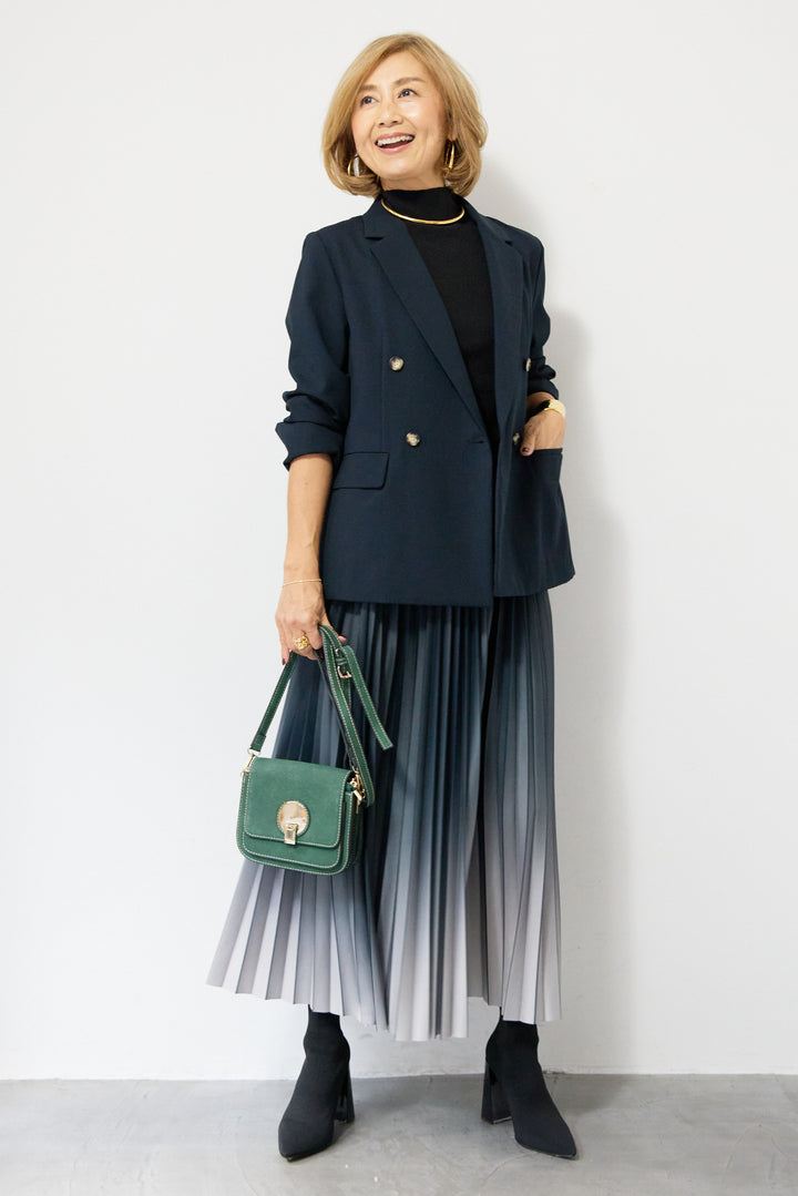 バーズアイ ダブルジャケット