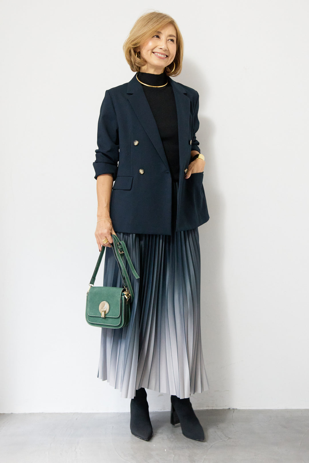 バーズアイ ダブルジャケット