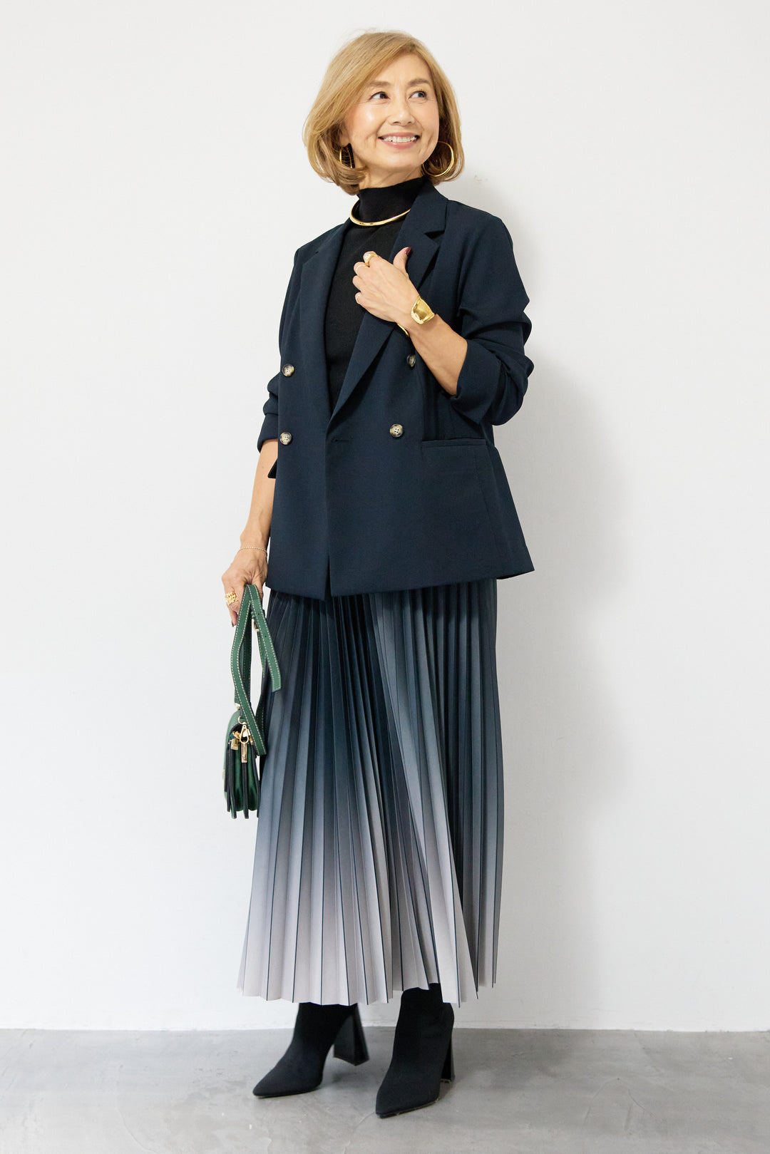 バーズアイ ダブルジャケット