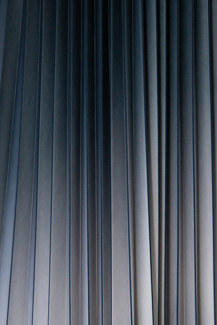 [SET]2WAYレイヤードニット+グラデーションロングプリーツスカート(2set)