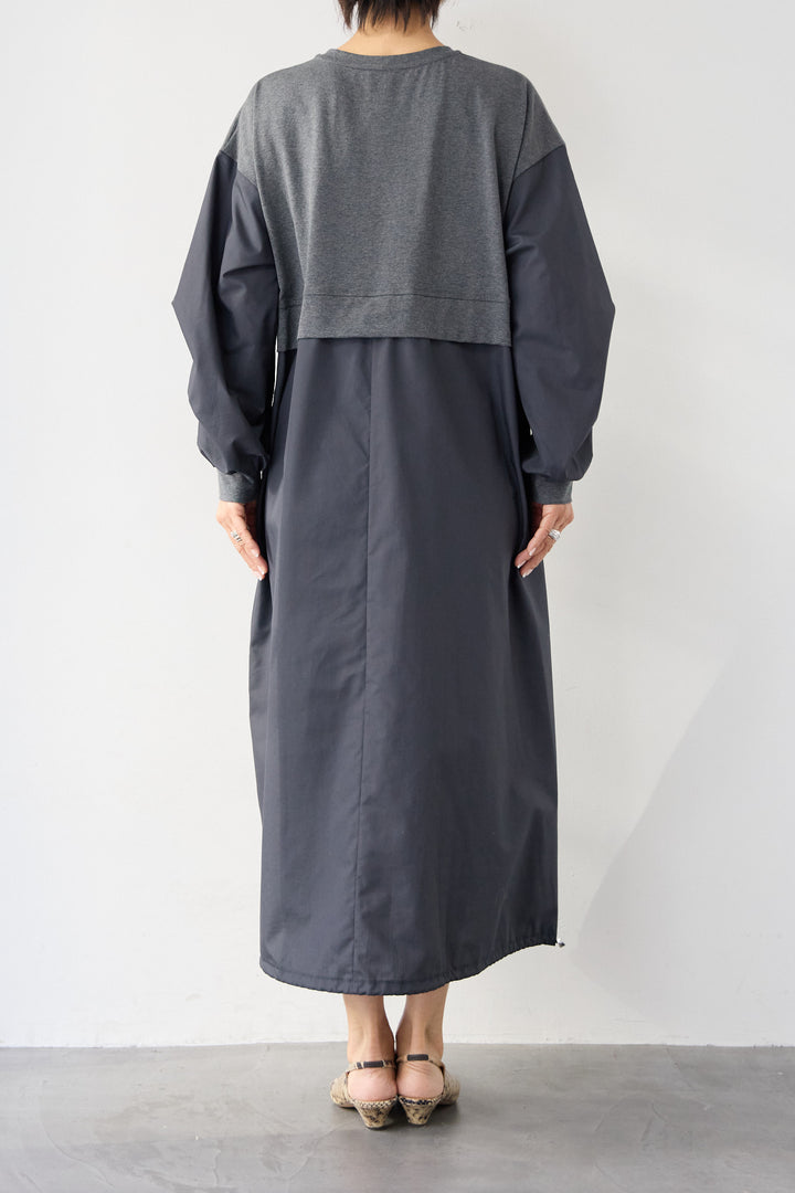 布帛切替カットワンピース