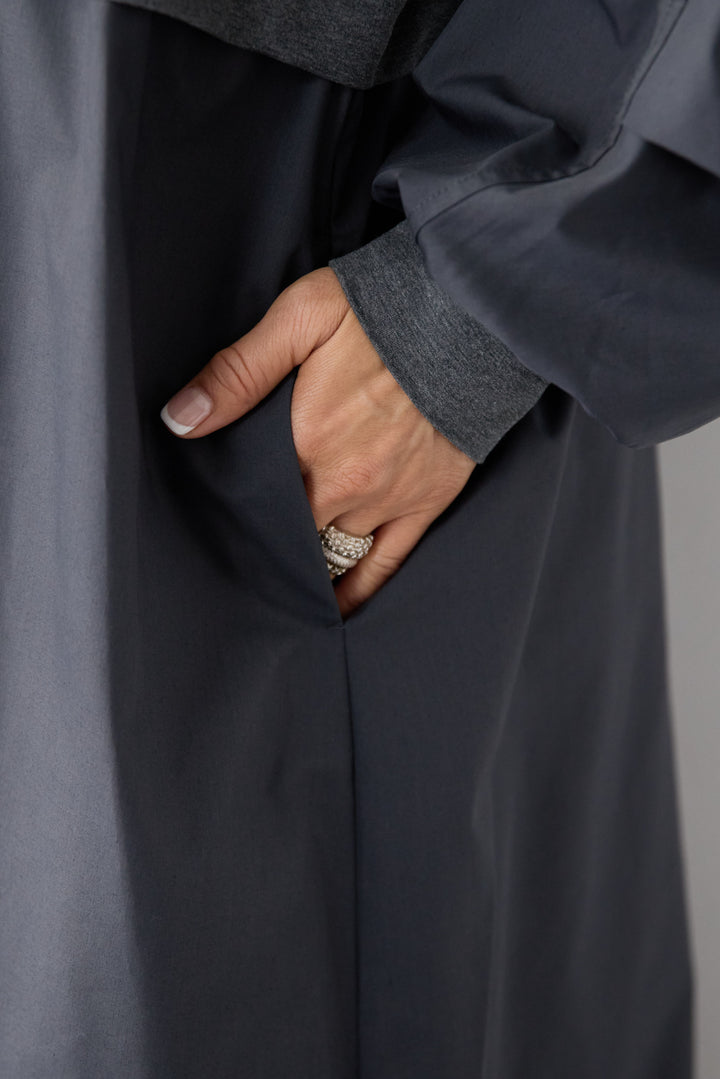 布帛切替カットワンピース