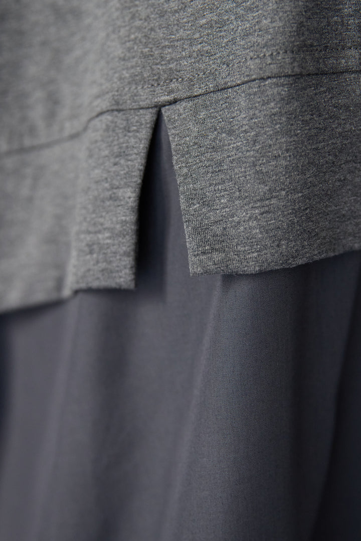 布帛切替カットワンピース