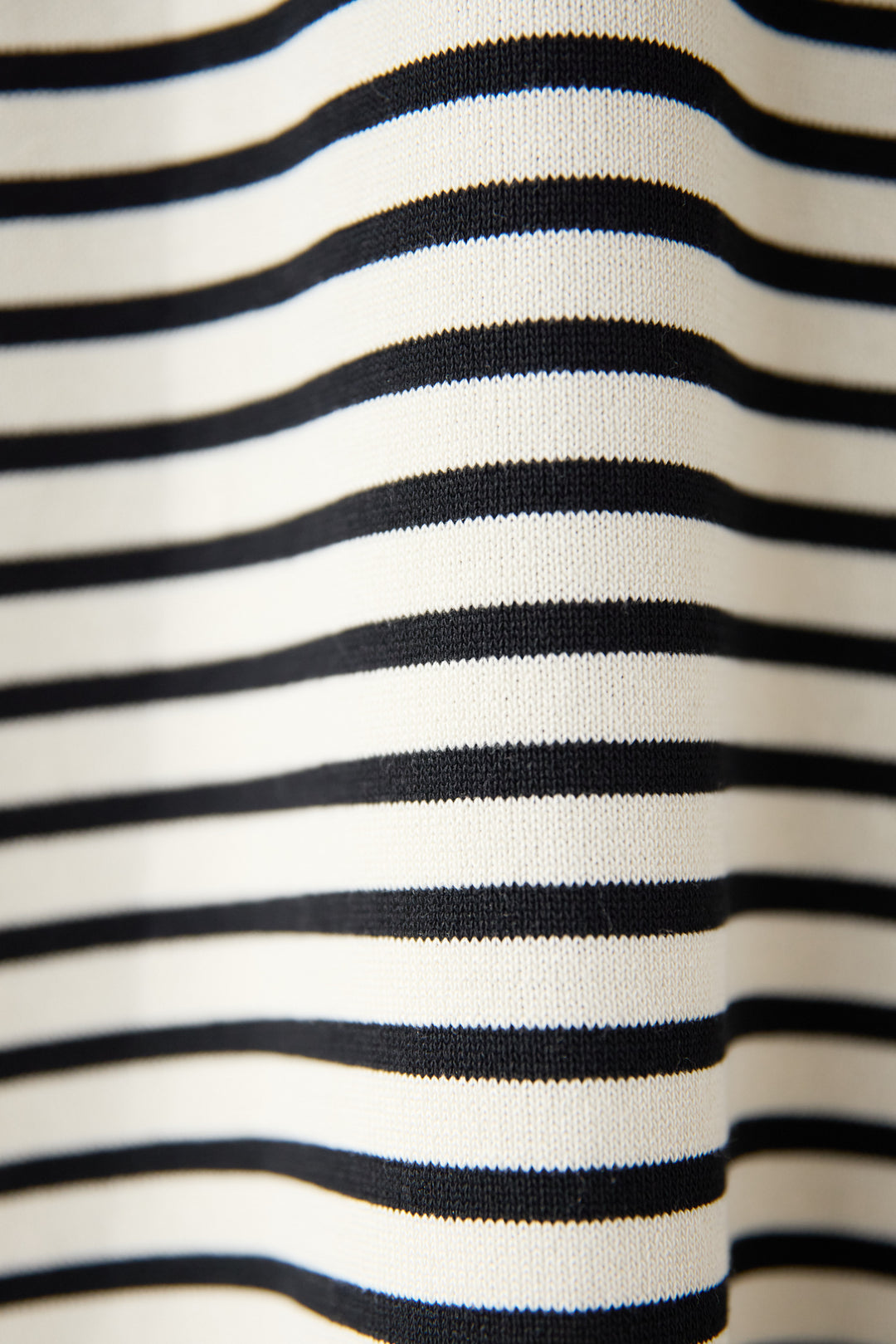 Vネックボーダー ロングワンピース