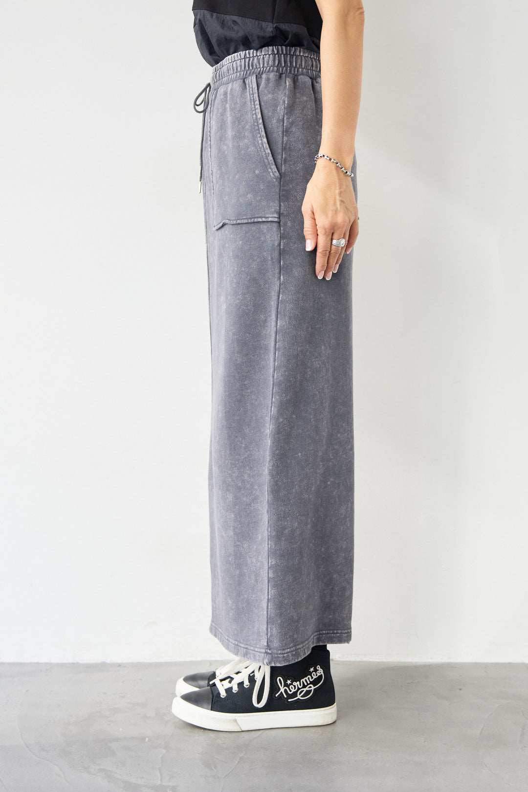 ピグメントスウェットスカート