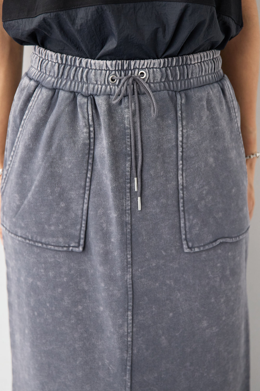 ピグメントスウェットスカート