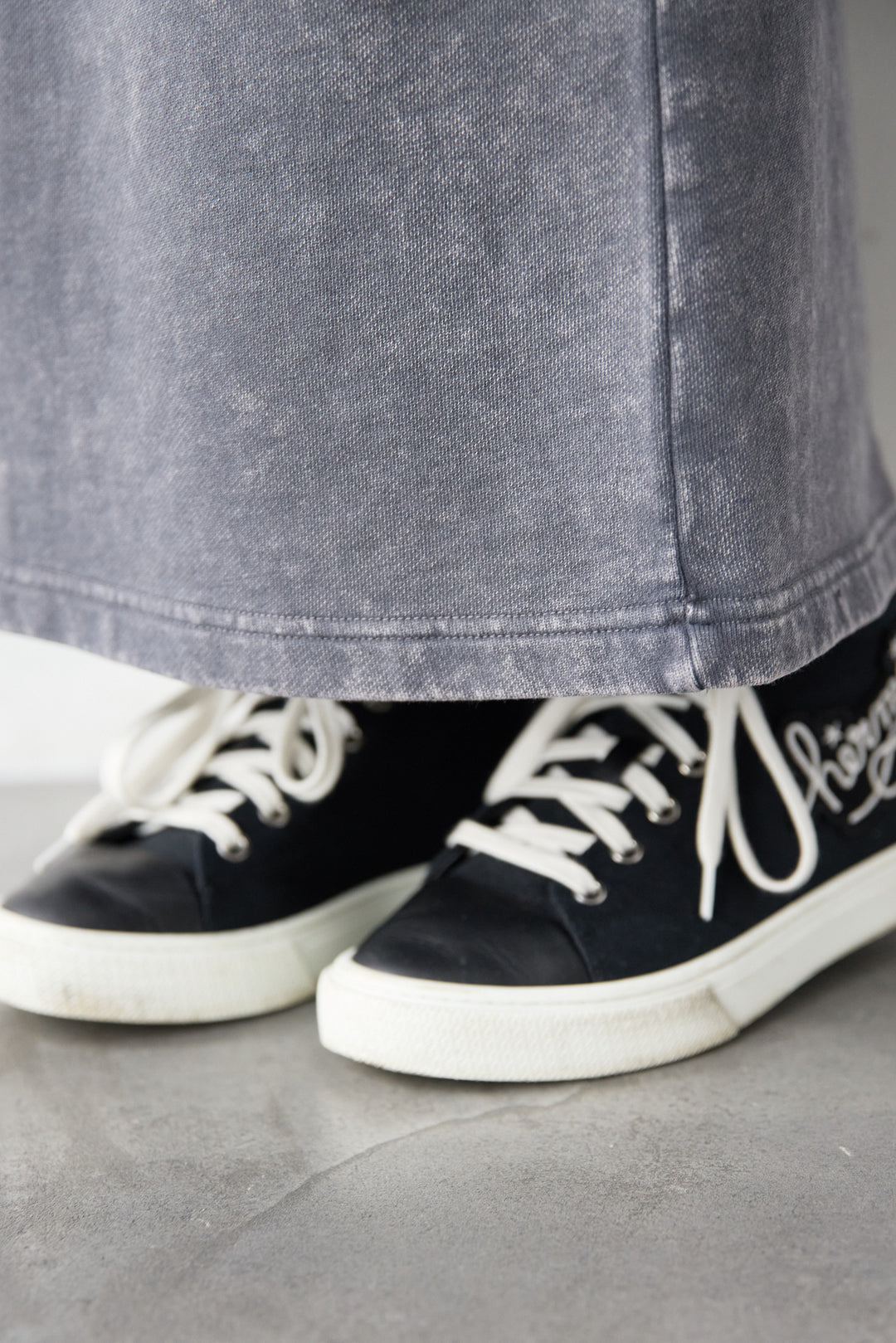 ピグメントスウェットスカート