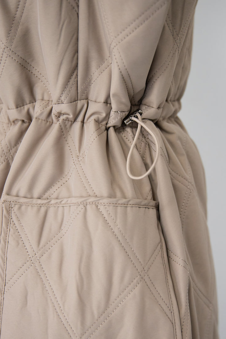 キルティングジャンパースカート