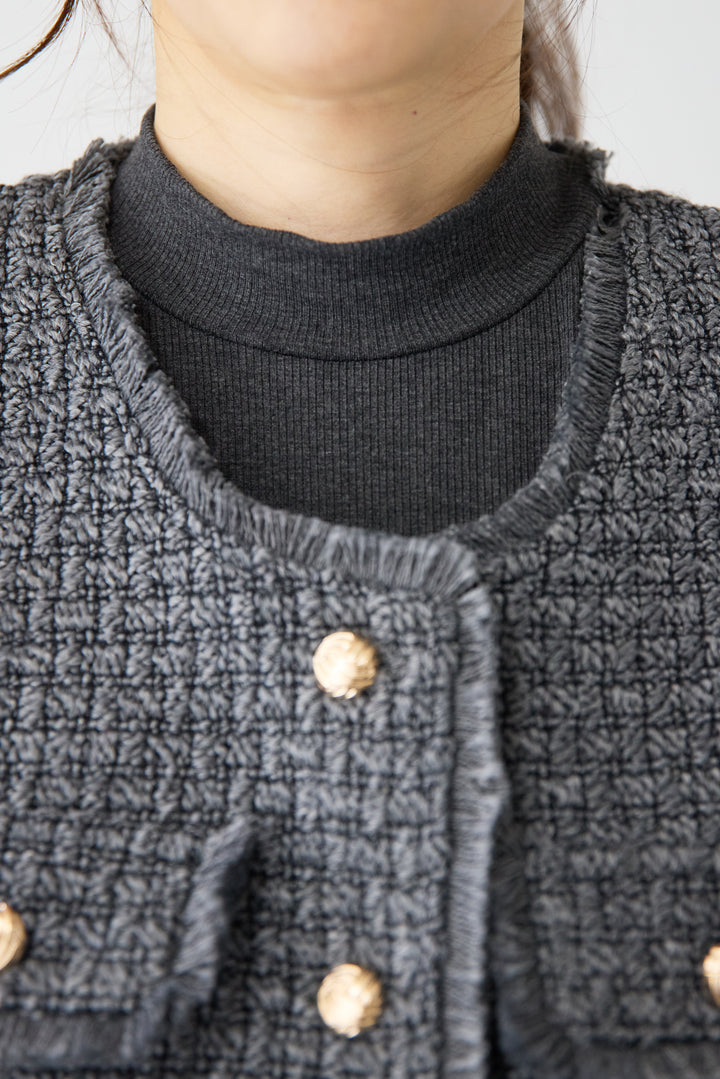 クラシカルベスト×ロングプリーツワンピースセット