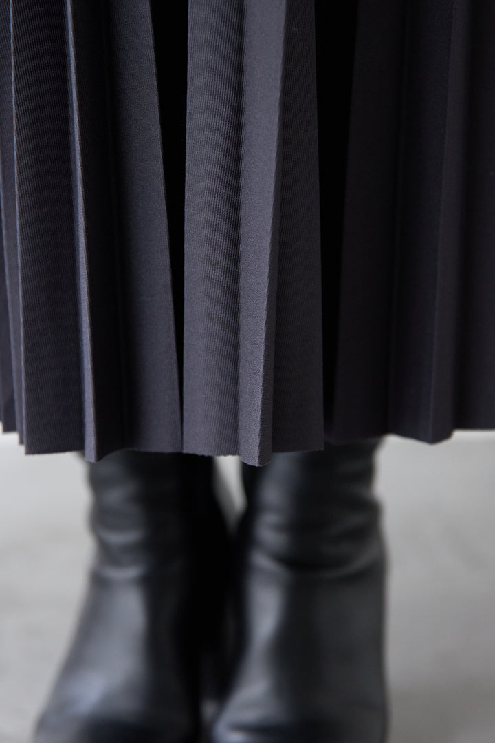 クラシカルベスト×ロングプリーツワンピースセット